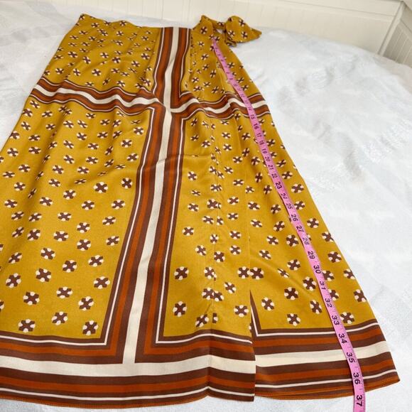 Johanna Ortiz Removable Skirt Overlay (from Low Tempo Shirtdress) – 100% Silk 4 - Picture 9 of 13